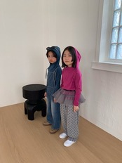韓国子供服 / 26Autumn / cantuccistudio / マリーブフラワーパンツ / 秋服 *XS~JS*
