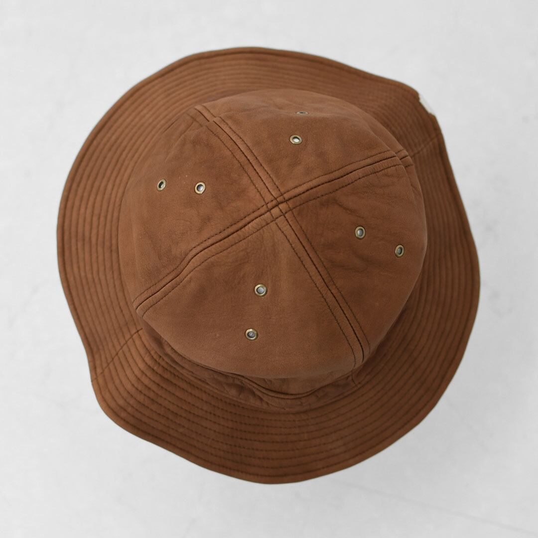 DECHO [デコー] LEATHER FATIGUE HAT [9-7AD25] レザーファティーグ