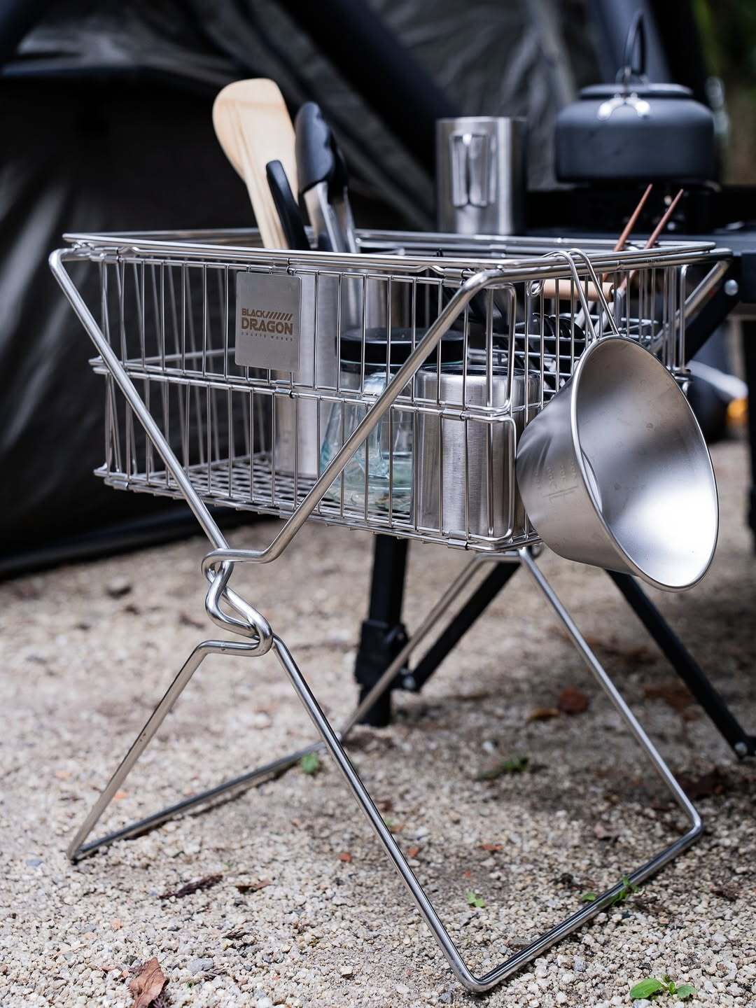 Black Dragon 山本03 折り畳みバスケット、IGTテーブルおよび山本01に