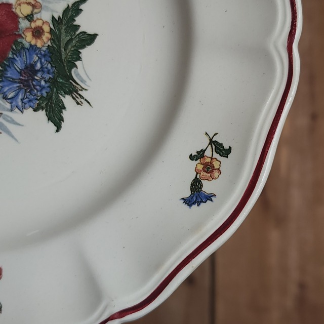 Sarreguemines サルグミンヌ デザートプレート /  Agreste#1