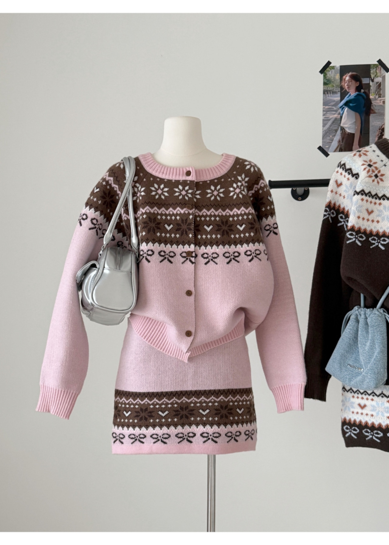 ノルディックガーリーニットセットアップ LK1812