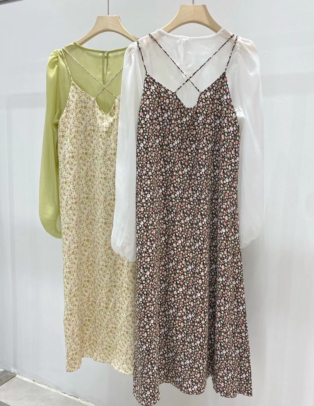 小花柄キャミワンピース  AJ2205-624