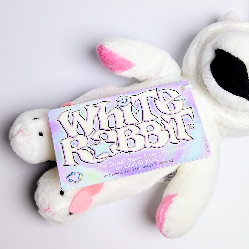 ☆DEADSTOCK / VINTAGE☆ 2004年製 【 Grateful Dead( グレイトフルデッド )】7inch 7インチ / WHITE RABBIT  ホワイトラビット / 1962年5月7日 〚アメリカン雑貨 アメトイ〛