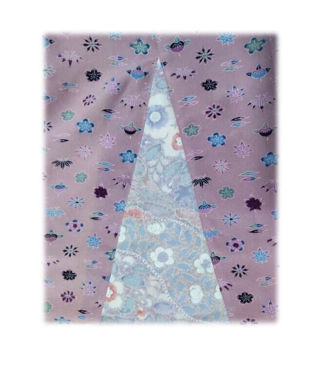 481 1点物 マーメイドワンピーㇲ Aライン 着物リメイク 訳アリ価格