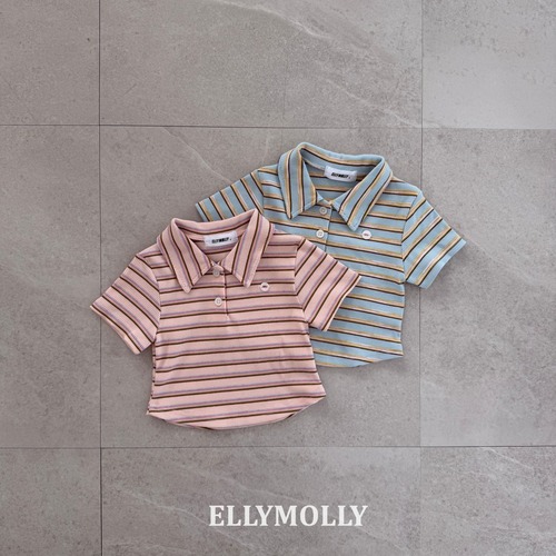 [予約][送料無料]≪ELLY MOLLY≫Sky Collar T-Shirt 30