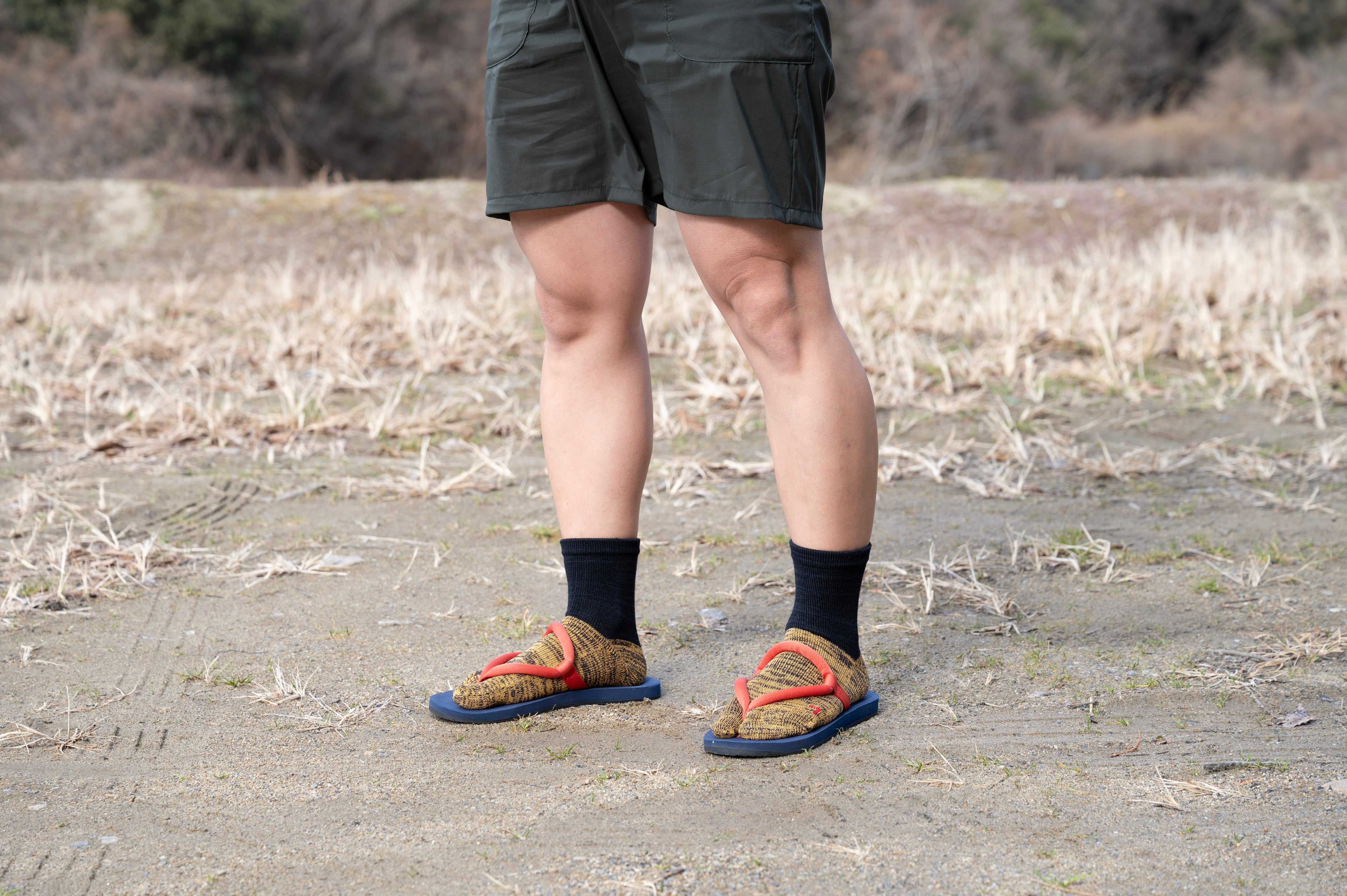 LW セパレートドライソックス タビ型 クルー丈 | MIYAGEN Trail