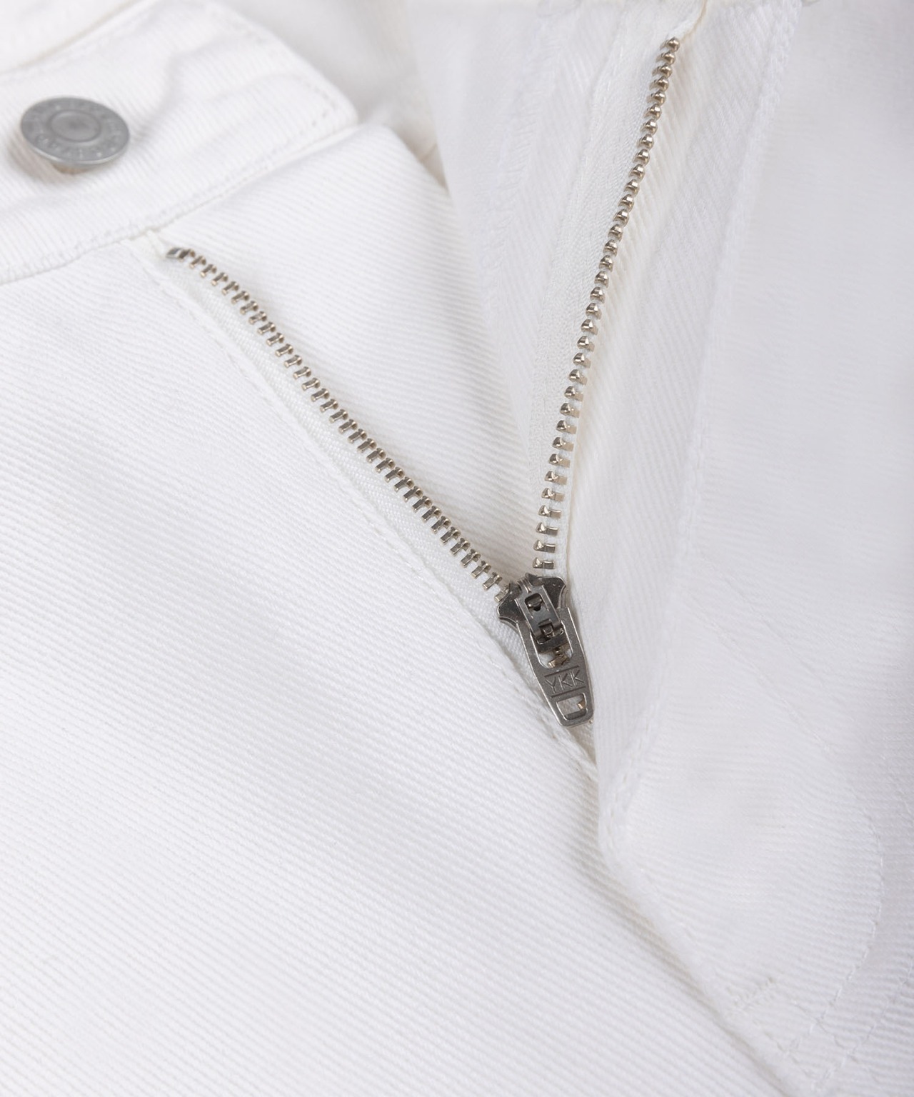 【#Re:room】TUCK WIDE WHITE DENIM ［REP245］