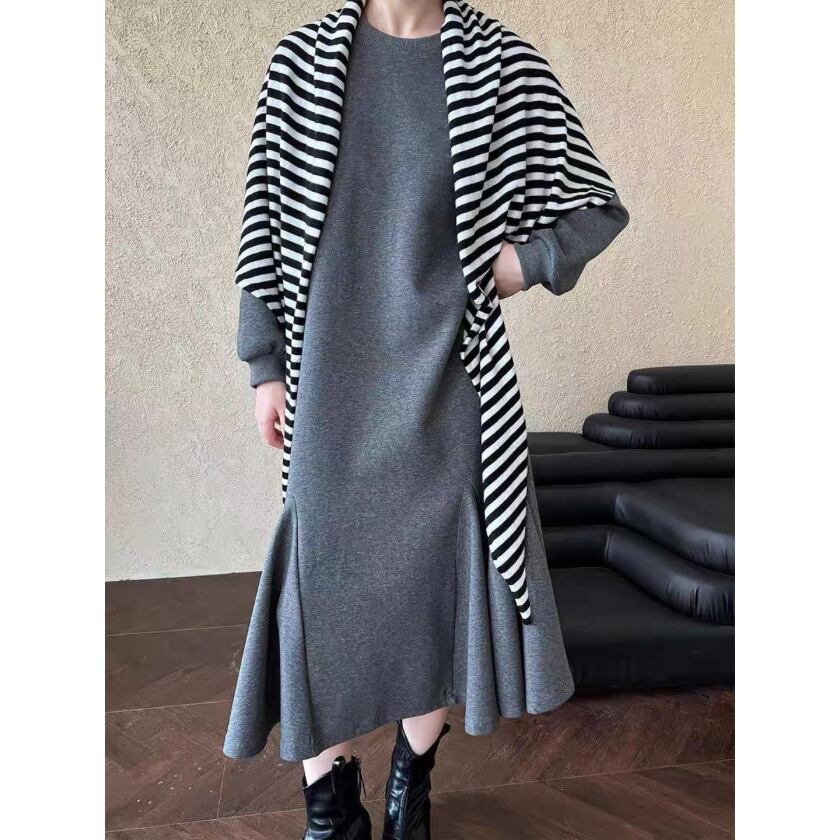 casual mermaid long one-piece m0021