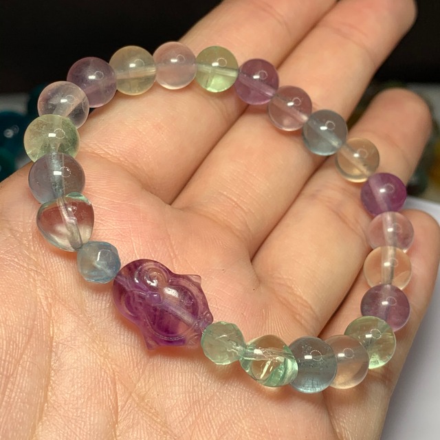 D15ペンギンフローライトデザインブレスレット