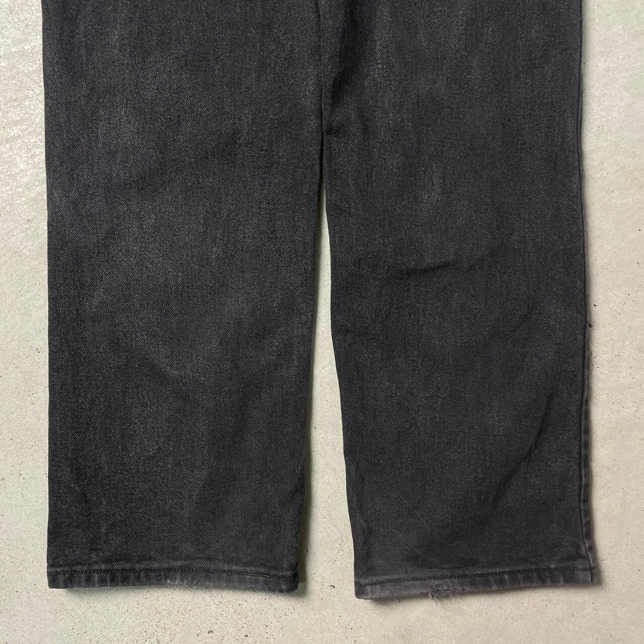 00年代 Lee リー ブラックデニムパンツ REGULAR FIT メンズW36 古着