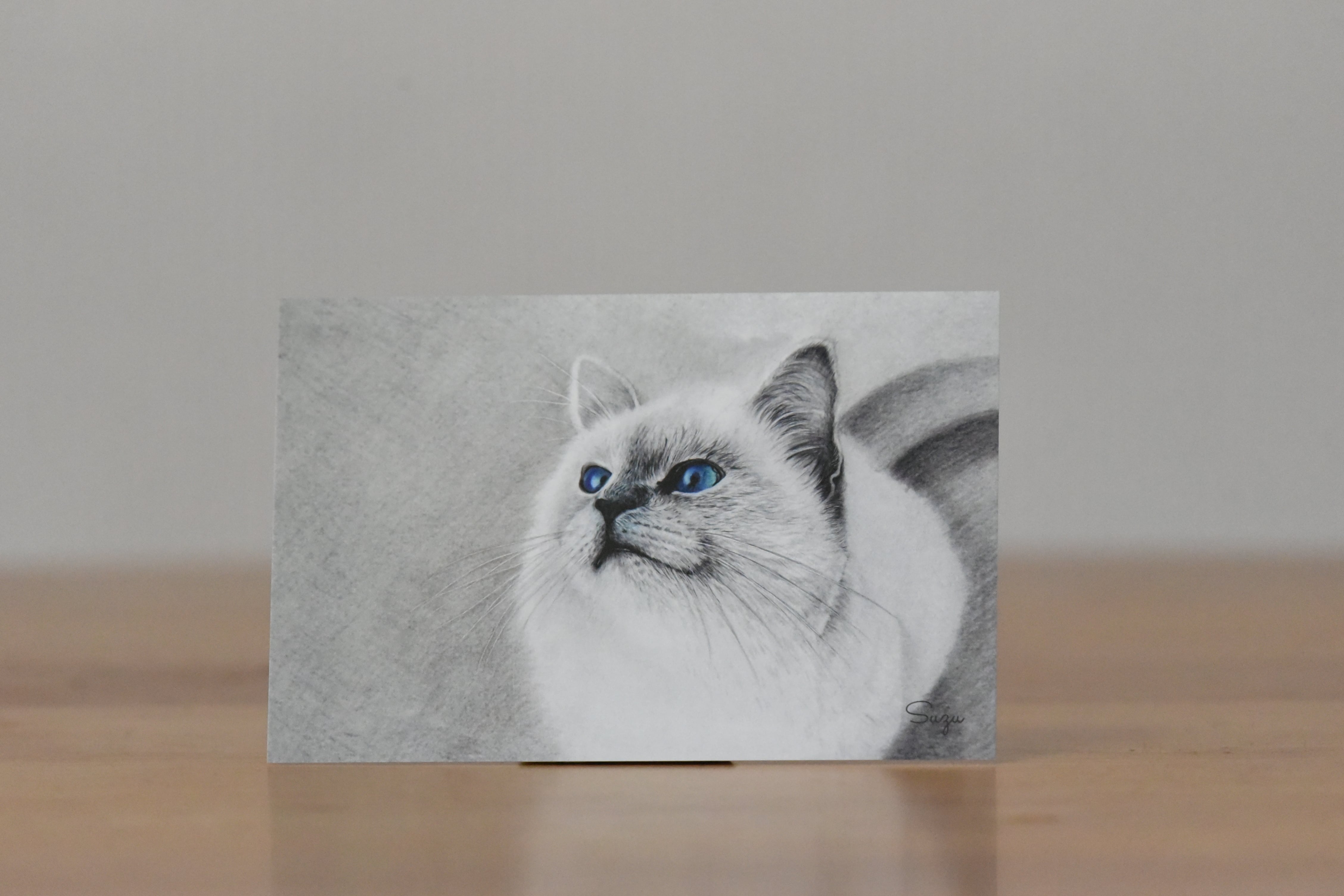 ポストカード２枚セット［ケント紙プリント/複製］