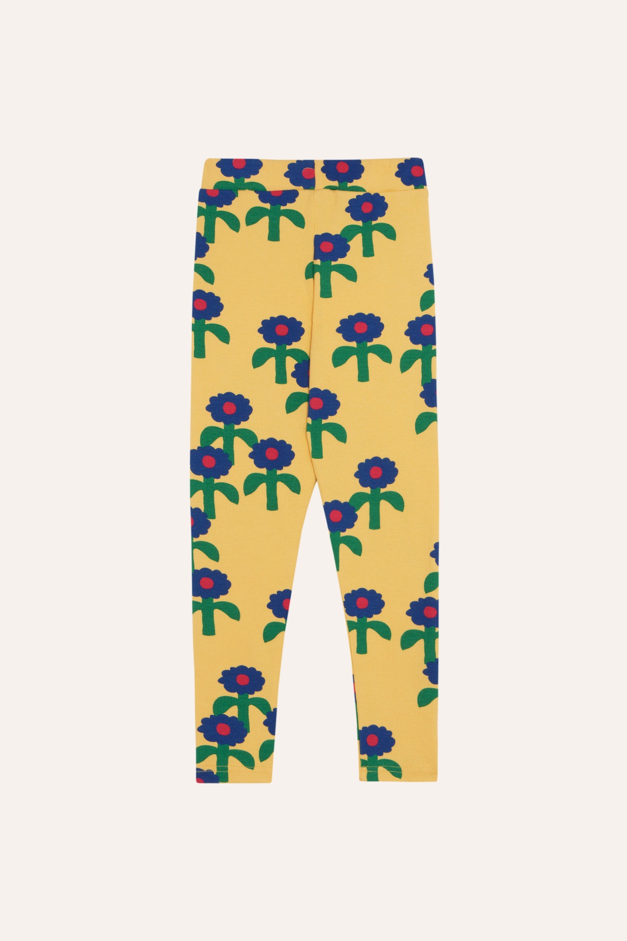 the campamento/Blue Daisies Leggings