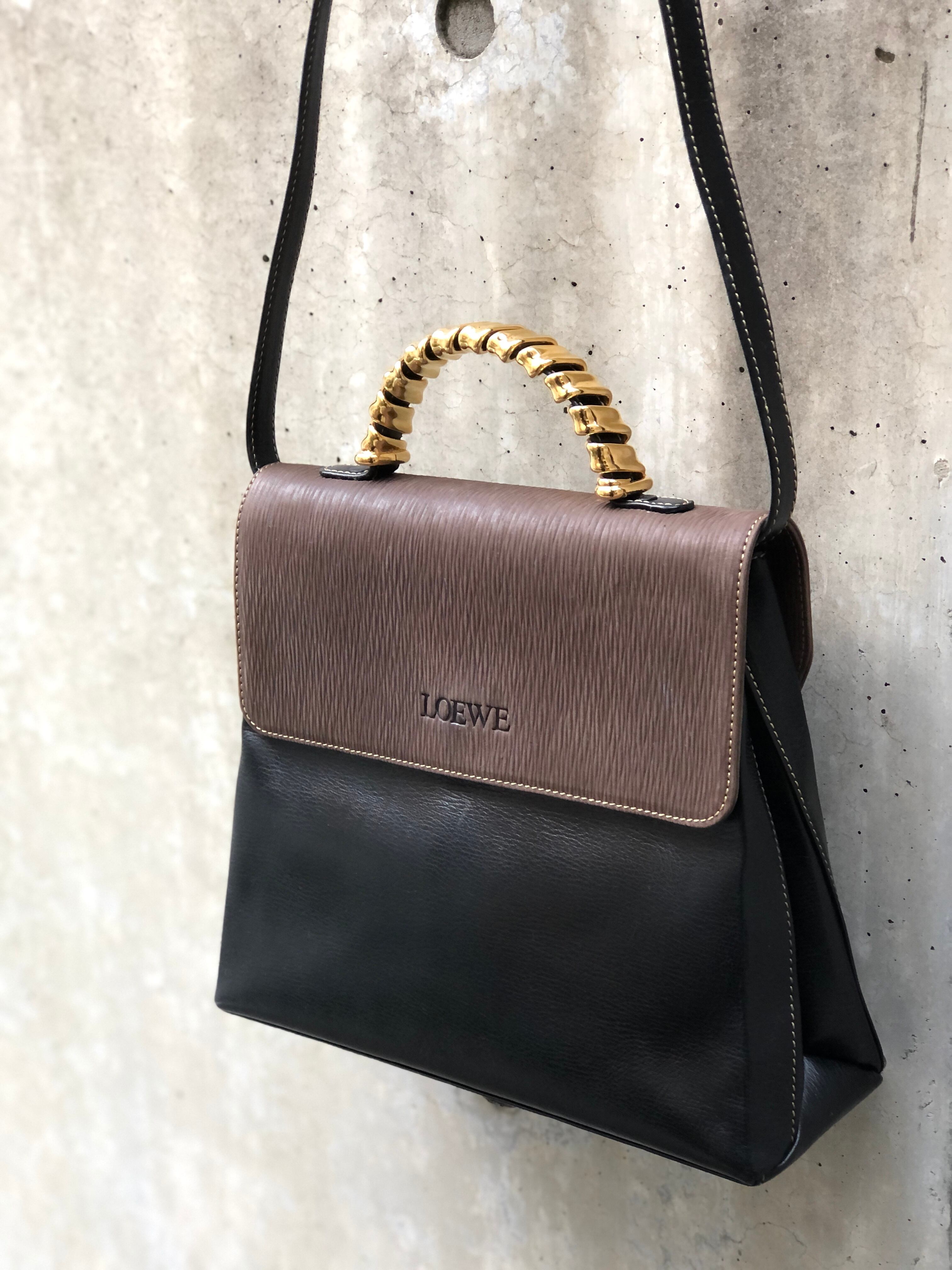 LOEWE ベラスケス ツイスト 2WAY ヴィンテージ ハンドバッグ