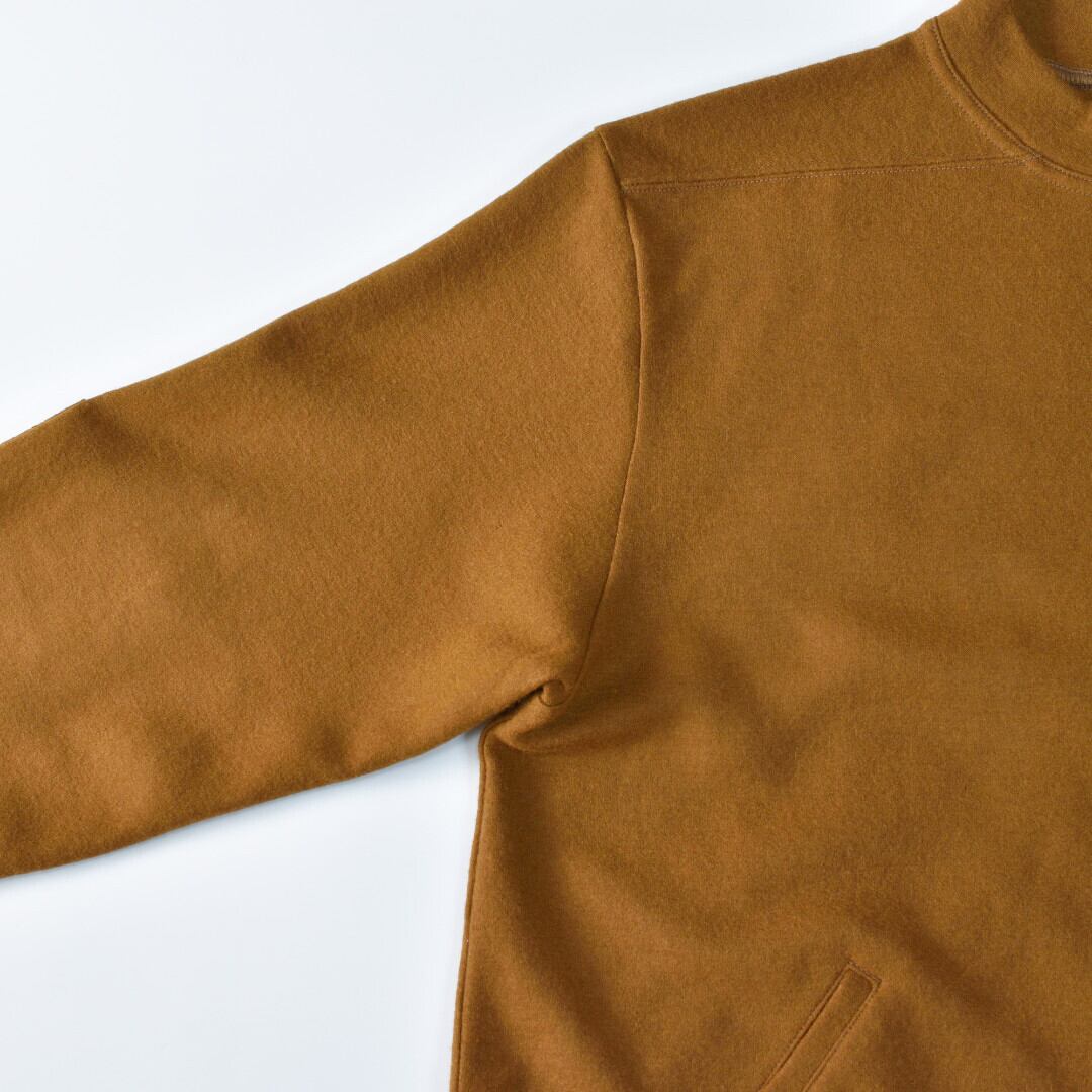 Fabrique en planete terre ファブリケアンプラネテール ウールカットメルトンカーディガン・ブラス【送料無料】