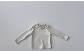 ルプティモ / le petit mo / オブスリブフリルTシャツ / 韓国子供服 / キッズ / 26winter〖取寄〗*XS~XL*