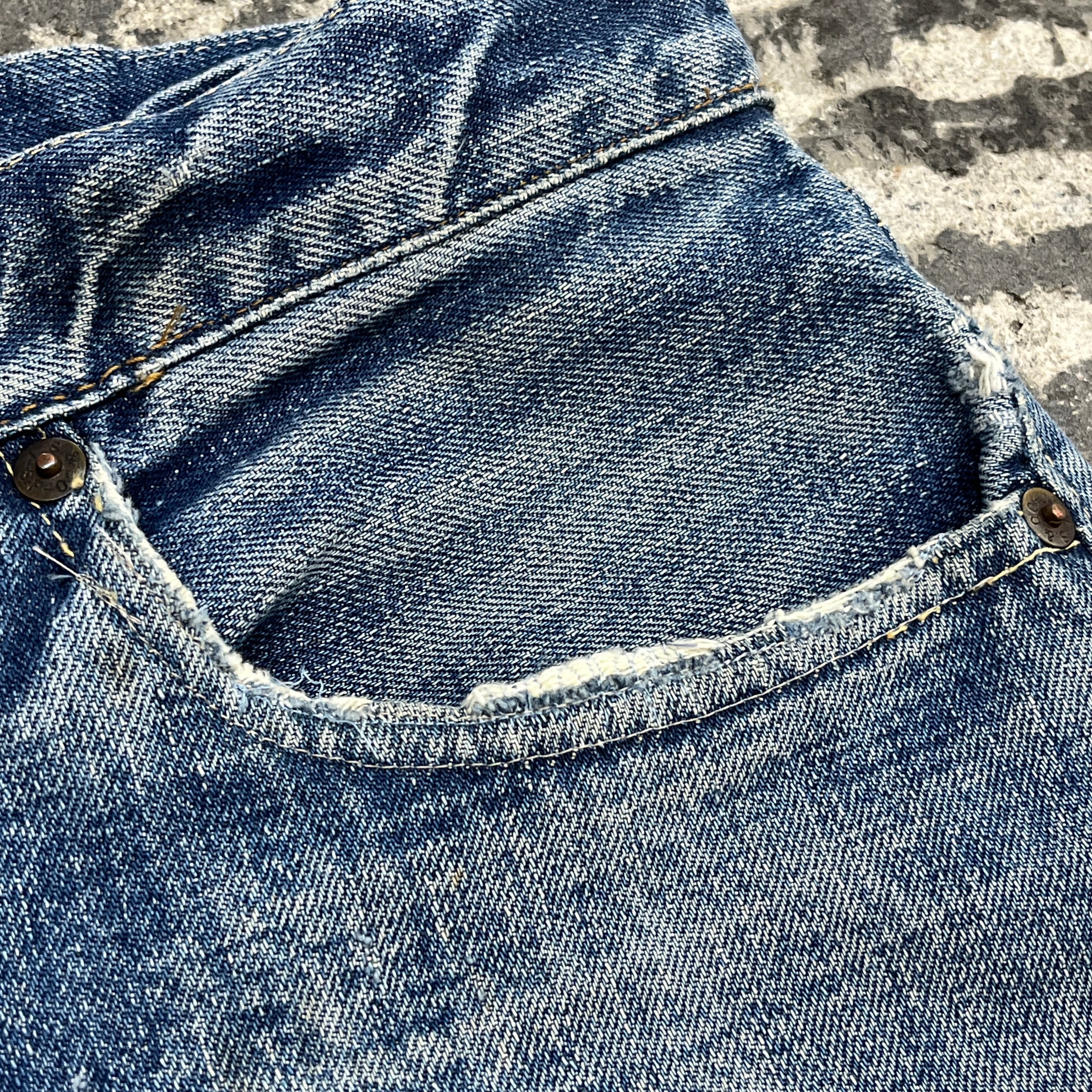50s Levi's 501XX Denim Jeans 50年代 リーバイス 501XX デニム