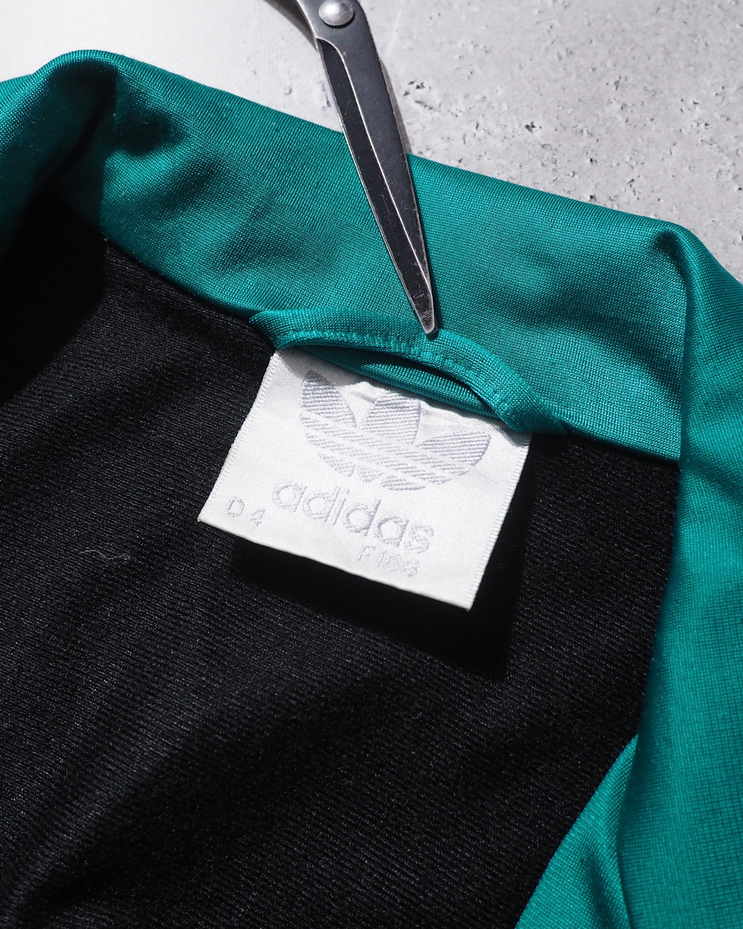 1980s ” Old adidas ” Multi color panel Switching vintage Track jacket