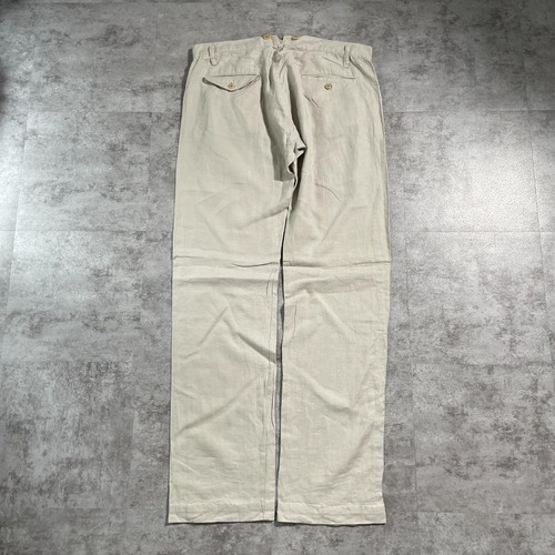90s Y's archive linen white pants w34 詳細写真2
