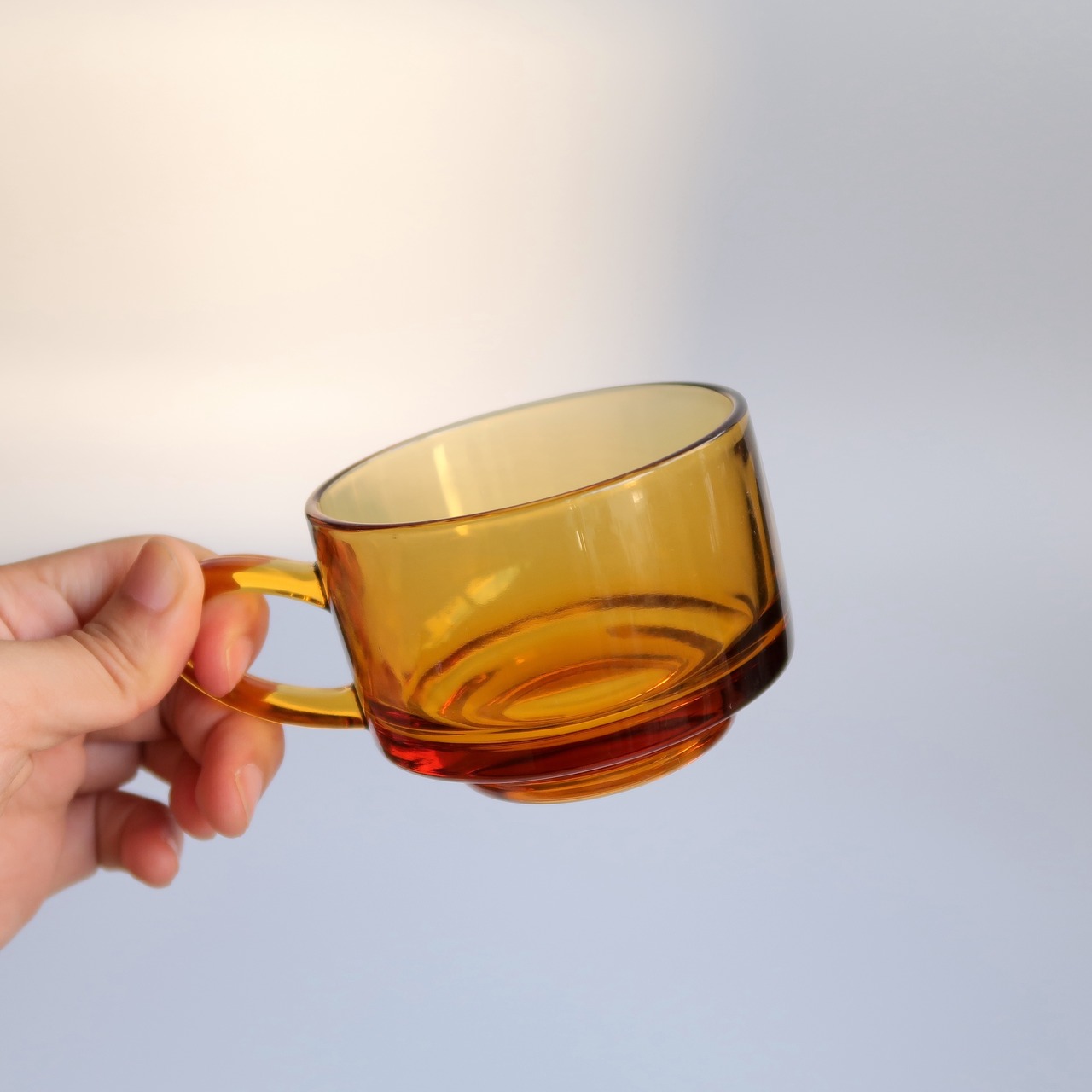 飴色のカップ＆ソーサー’2