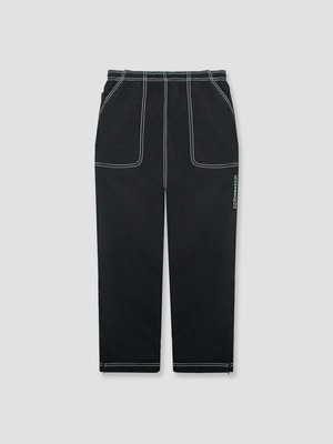 FOO AND FOO | NYLON TRACKPANTS (BLACK)
