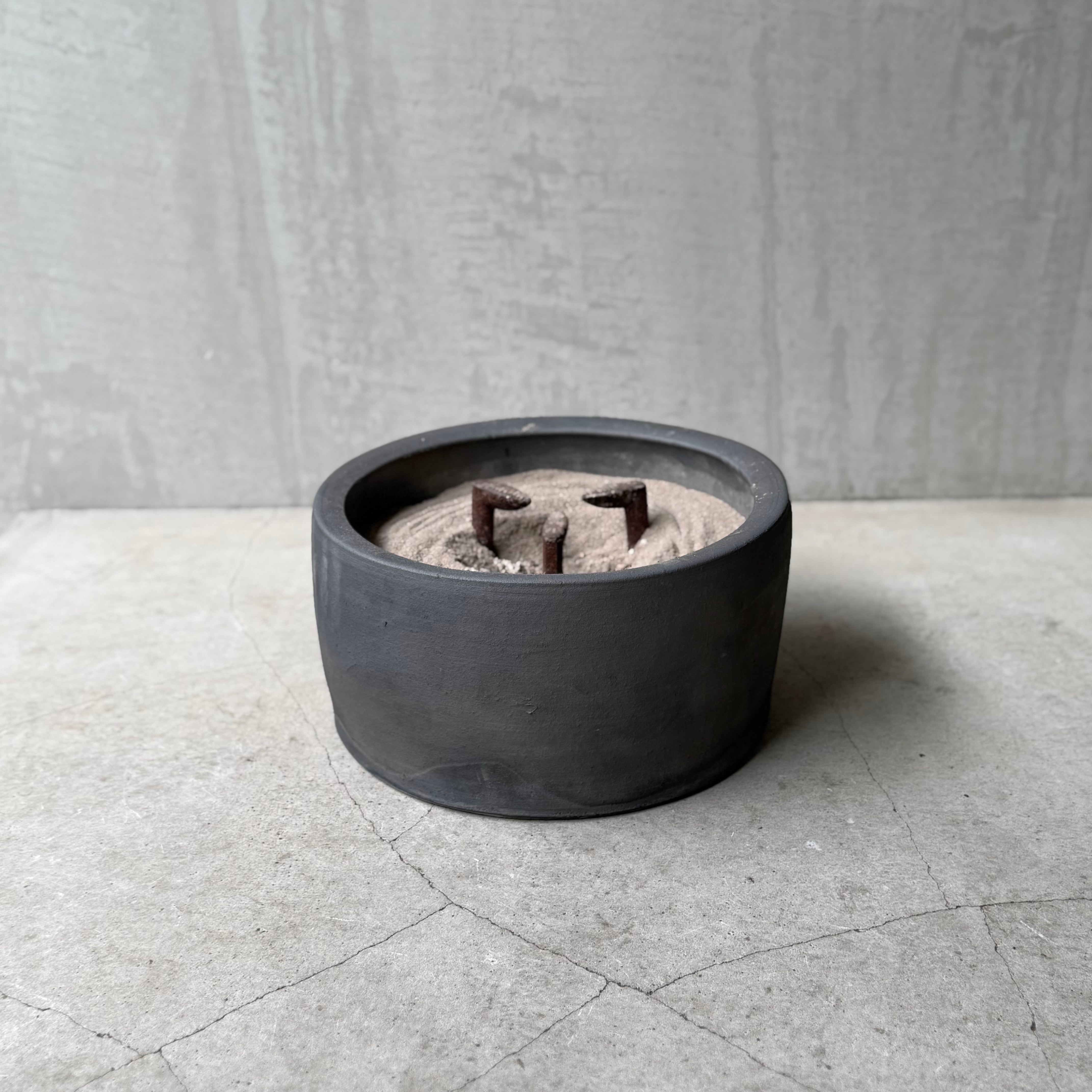 清水善行 須恵火鉢 | gallery 一白