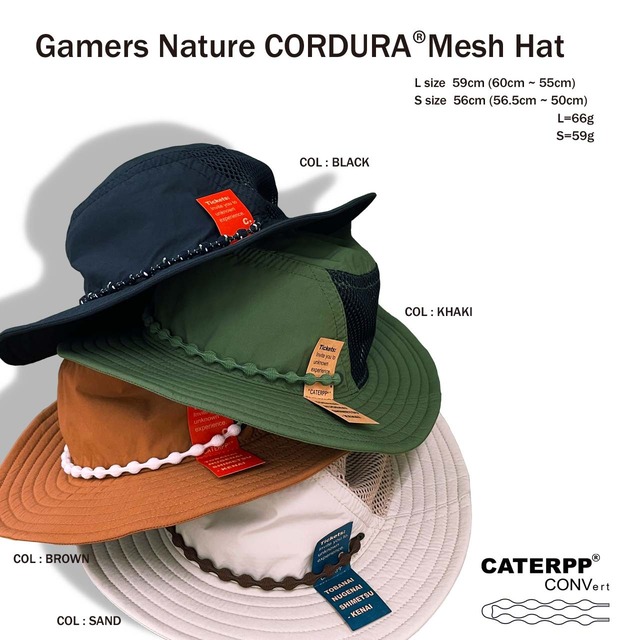 【CONV】CATERPP GN CORDURA® MESH HAT