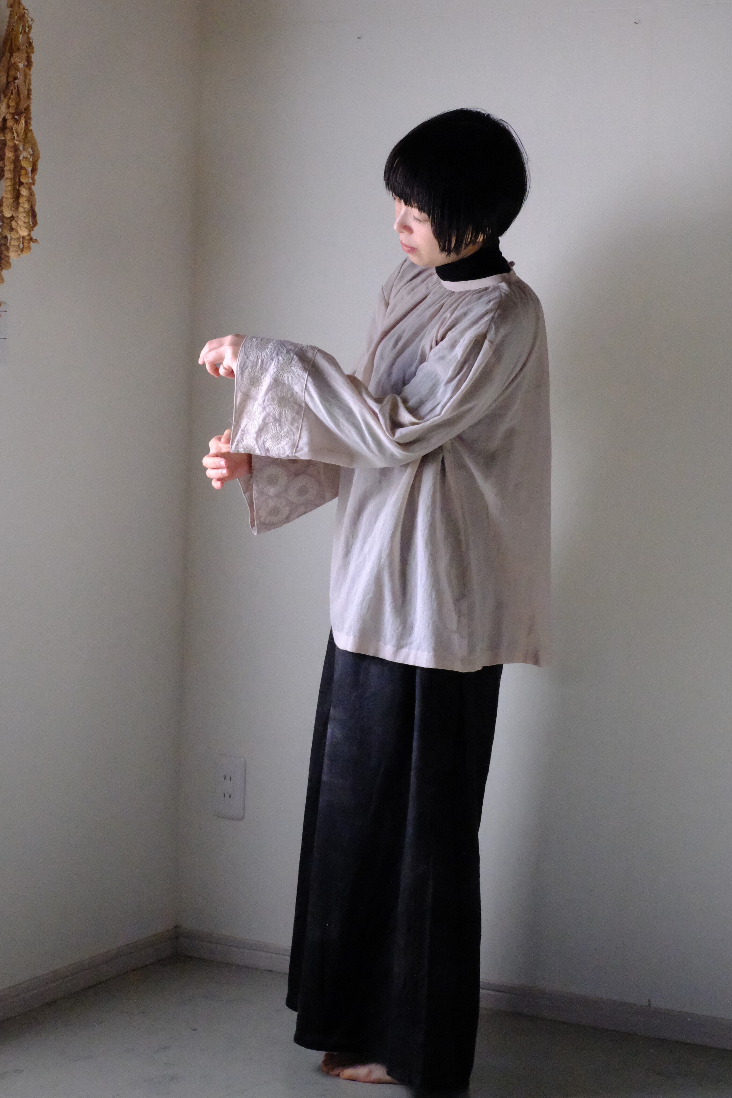 スモック cl-0156 (オフ白)