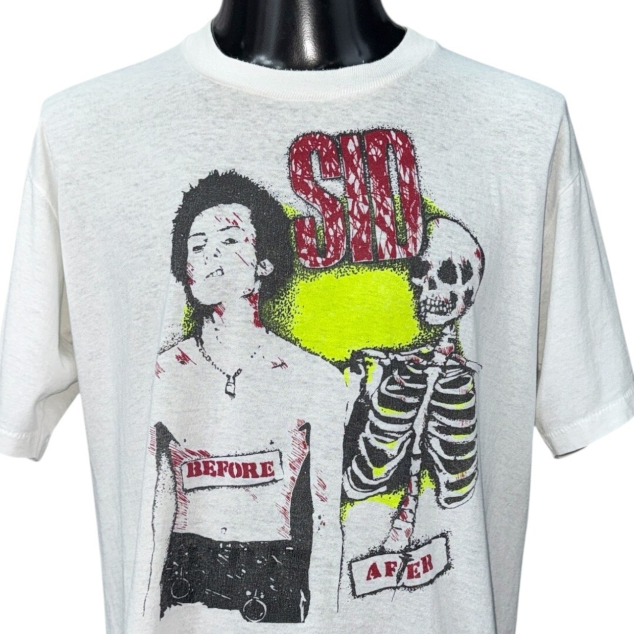 【SID VICIOUS】シド・ヴィシャス "BEFORE AFTER" 90's Vintage Tシャツ