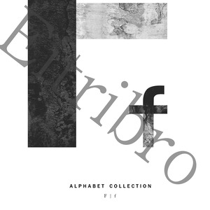 アートポスター / ALPHABET COLLECTION：F　eb081f