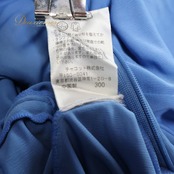 社交ダンス 衣装 チャコット Chacott ワンピース ドレス ブルー系 水色 青 くすみブルー 無地 リボン 伸縮 ストレッチ ダンス パーティ 発表会 レッスン 練習 発表会用 ダンス衣装 女性用 おしゃれ スタイリッシュ 上品 フェミニン シンプル ダンスレッスン