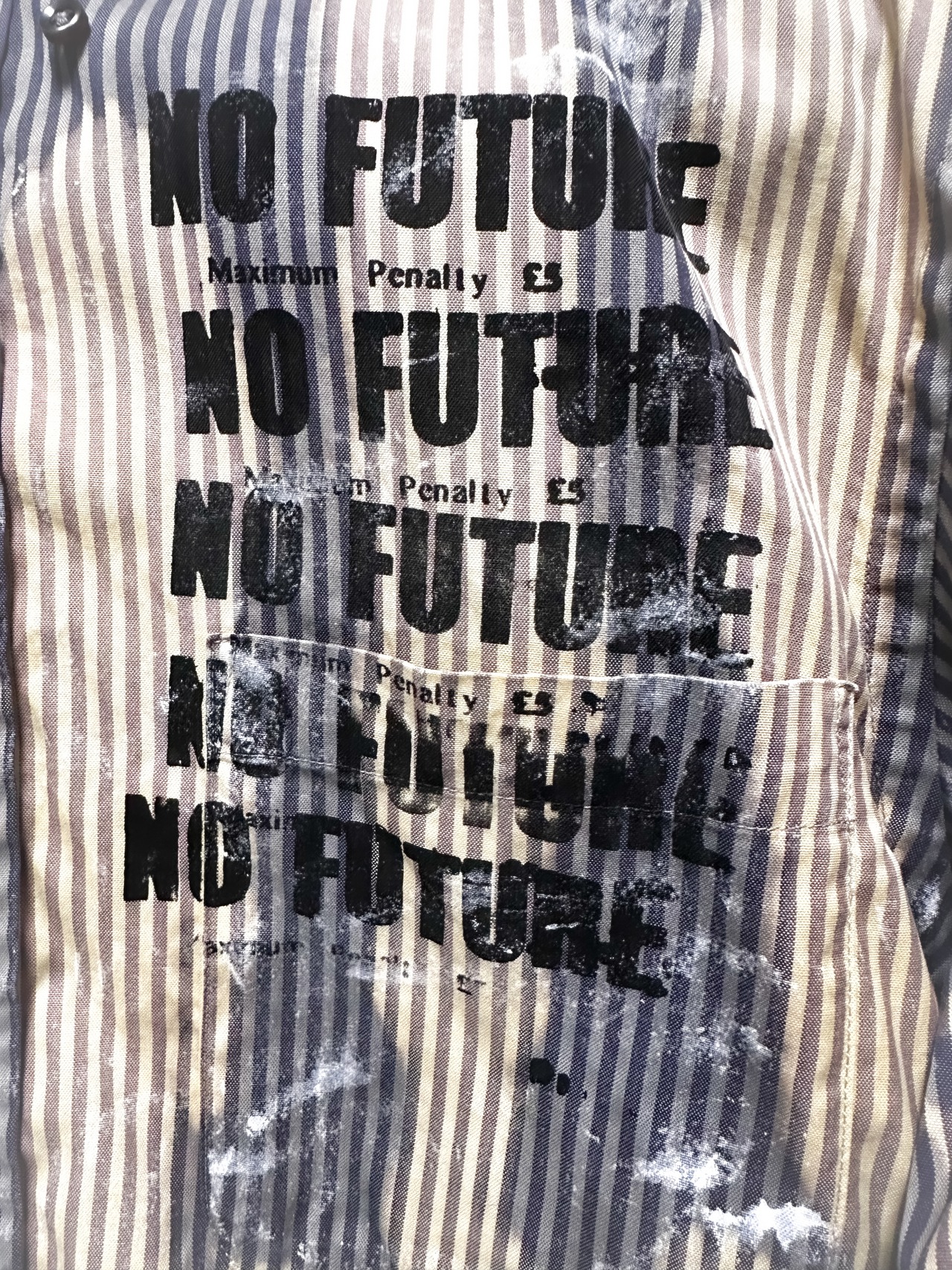 UNFINISHEDアナーキーシャツ25016