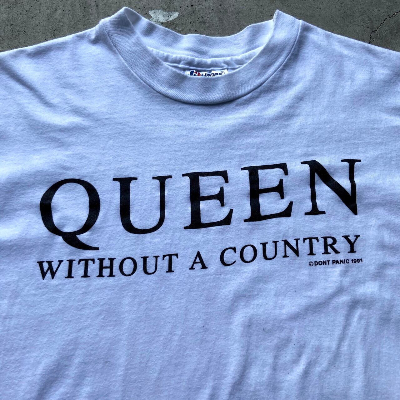 90年代 ビンテージ QUEEN クイーン プリントTシャツ メンズM 古着