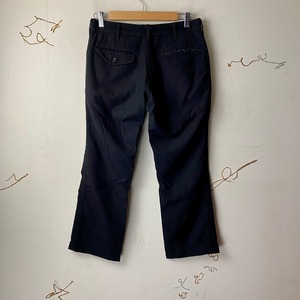 COMME des GARCONS HOMME black cropped pants