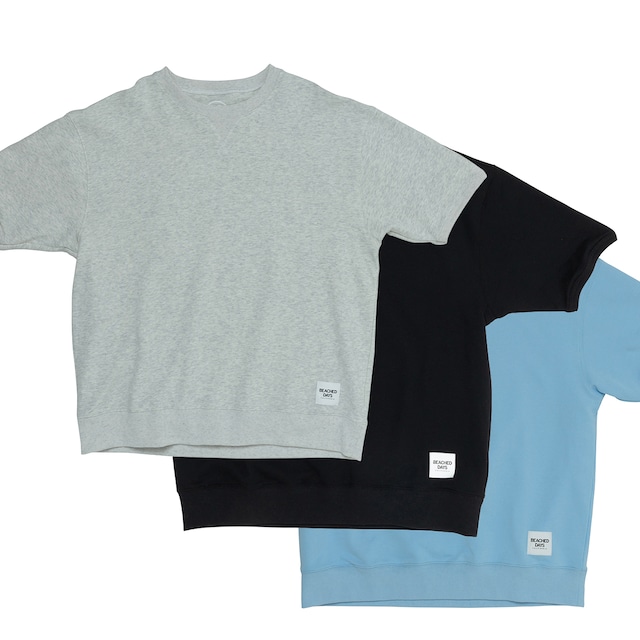 BEACHED DAYS / クルーネック S/S スウェットシャツ