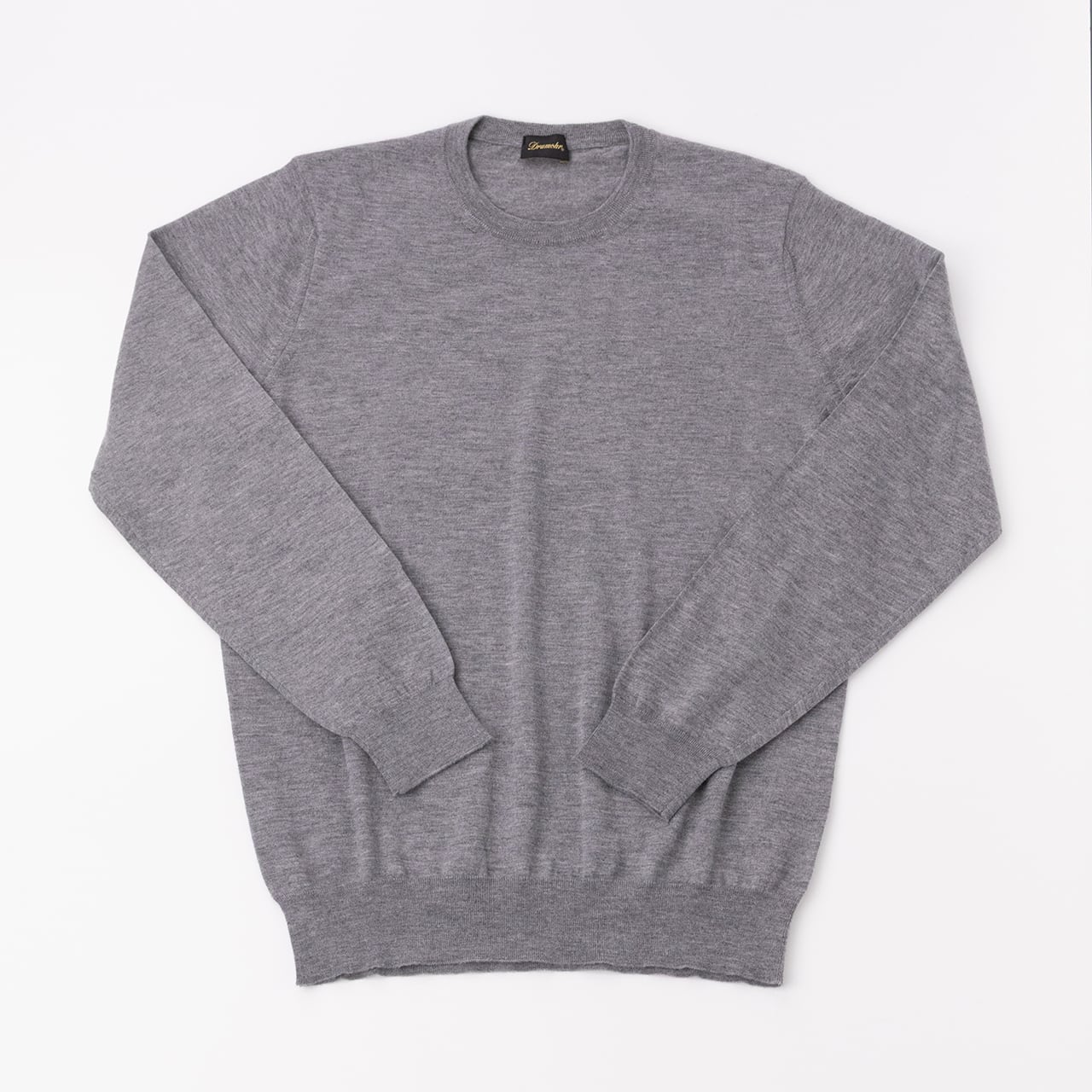 DRUMOHR【D0TK103-620】ドルモア カシミヤ 30GG クルーネックニット