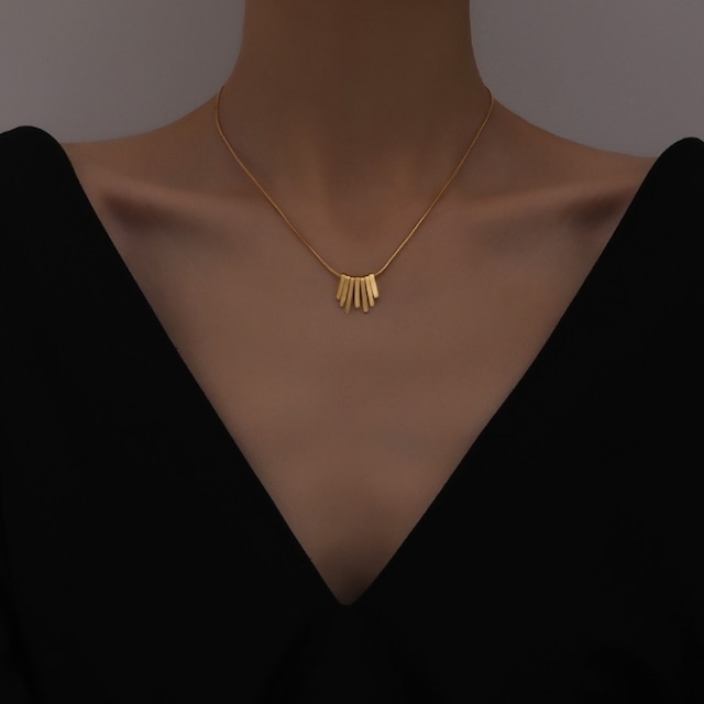 Gold Chain Necklace KRE1908