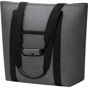 【数量限り】[ASXSONN] 保冷バッグ 大容量 トートバッグ 折りたたみ式 ランチバッグ ジッパー付き買い物袋 A4収納 男女兼用 肩掛けトートバック 通勤 通学 買い物 旅行 ピックニック