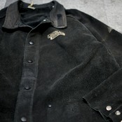LINCOLN ELECTRIC suede leather work jacket