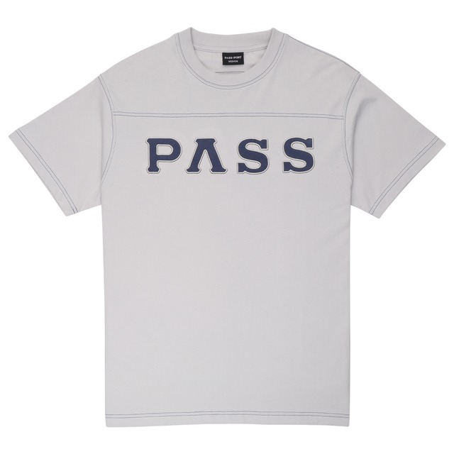 Pass~Port｜Letterhead Panel Tee  "送料¥200"