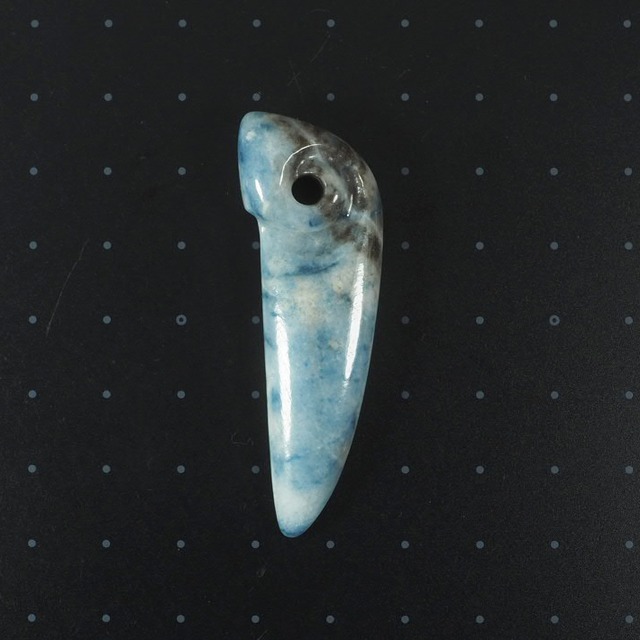 糸魚川翡翠 コン沢 青翡翠 ペンダントトップ 12.1g Itoigawa Blue 