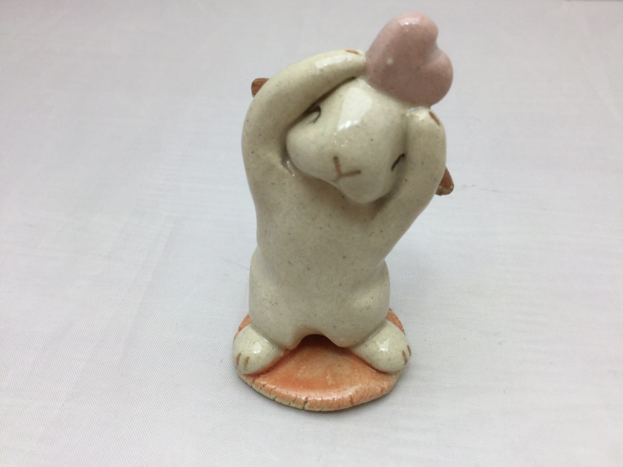 うさぎ'N本舗 ハートうさぎ (陶器) | うさぎセレクトショップ森音