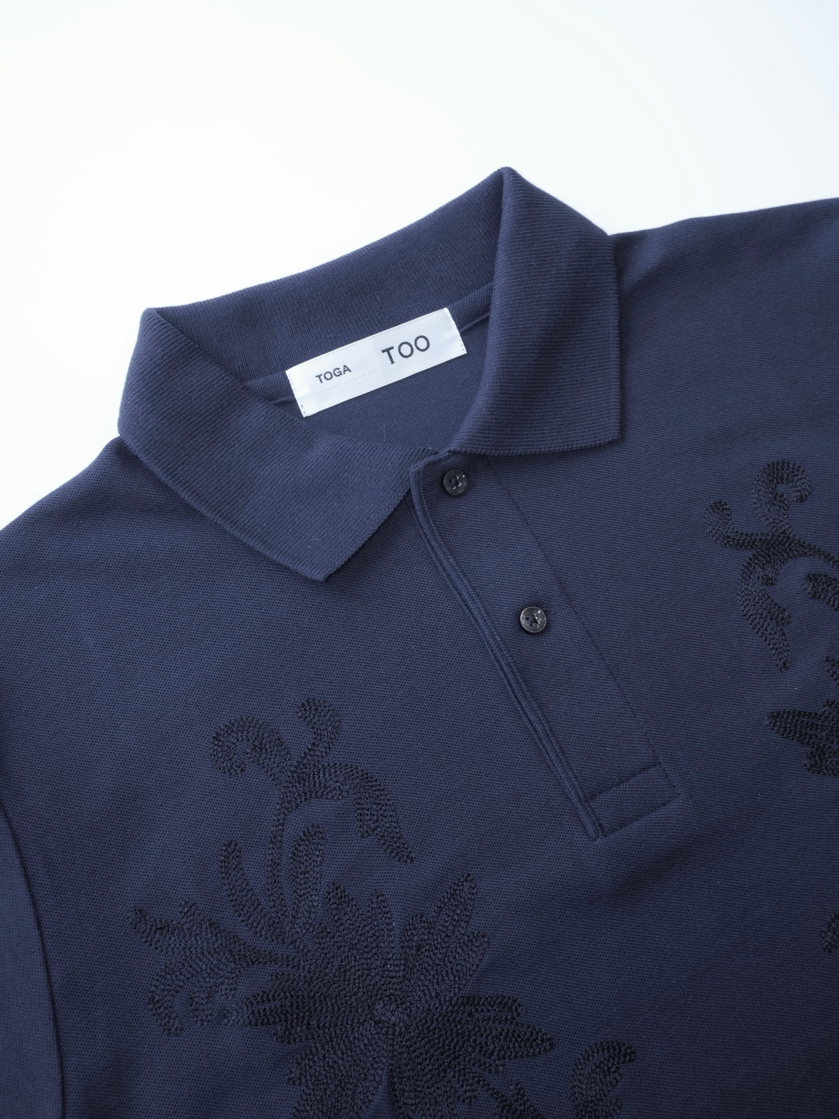 TOGA TOO EMBROIDERY POLO SHIRT | CONSTRUCT1