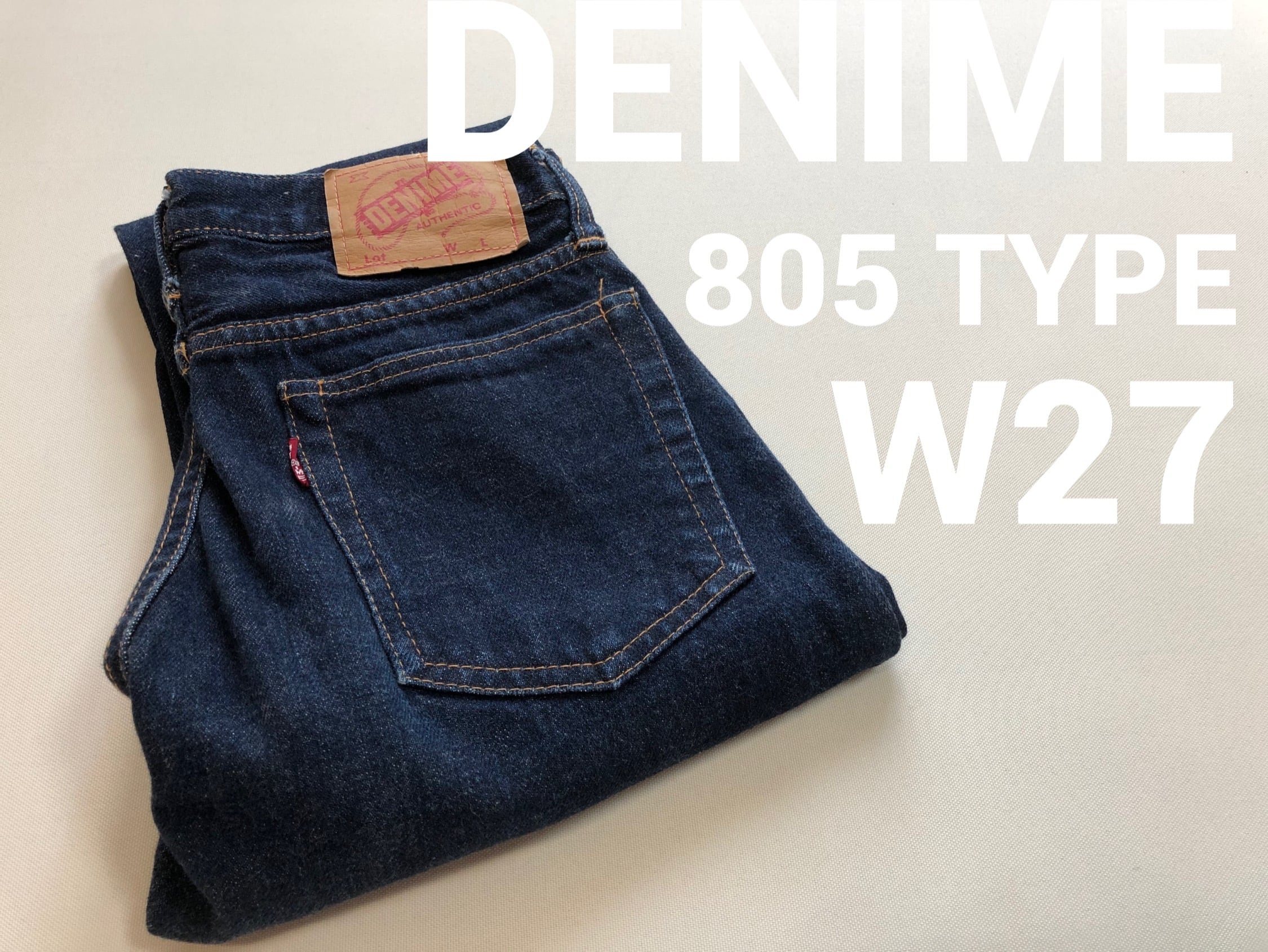 W27 旧DENIME ドゥニーム 505 type 259 | ＳＥＣＯＮＤ HAND RED