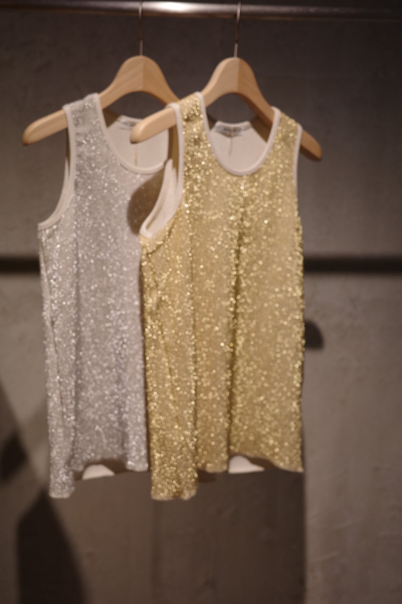 jonnlynx 新品未使用 今季 LAME TANK silver jonnlynx/lame tank | ikasa.