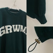 [GRWM]ボリュームワイドknit/グリーン