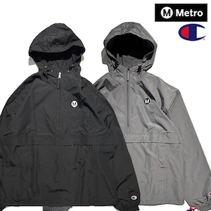 Metro Embroidered Champion Packable Jacket　メトロ オフィシャル ロゴ アノラック チャンピオン製【97271253】