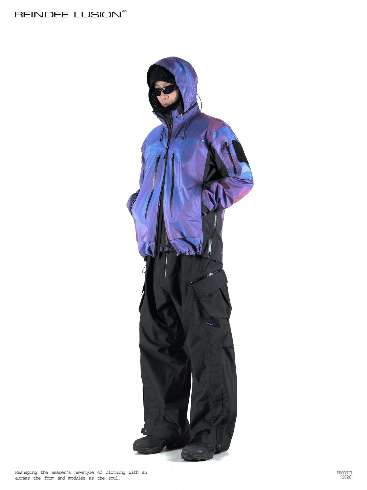 REINDEE LUSION 26AW OUTDOOR CITY 3L WATERPROOF HARDSHELL JACKET