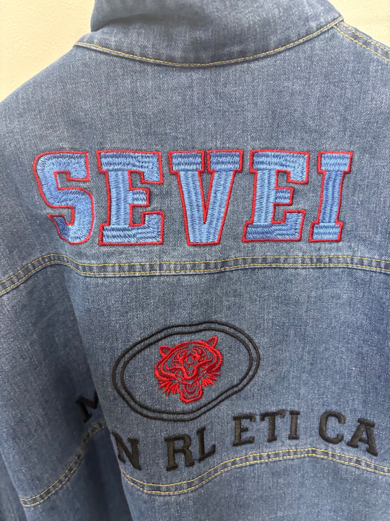 Renault 刺繍デニムジャケット　611408