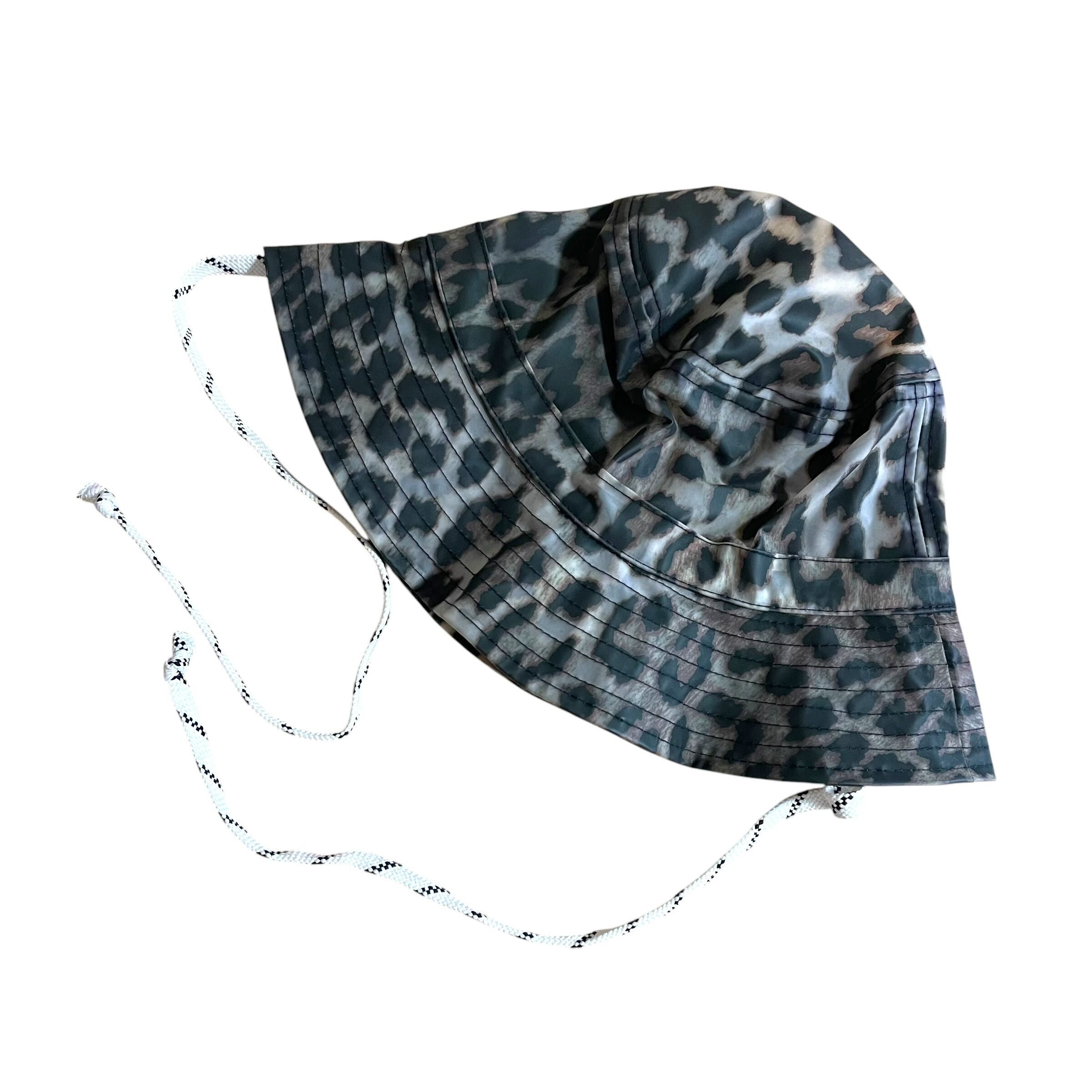 【ランクA】GANNI LEOPARD BACKET HAT