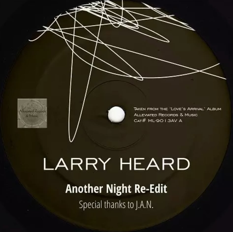 【12"】Larry Heard - Another Night Re-Edit (J.A.N. a.k.a. Moodymann/KDJ)